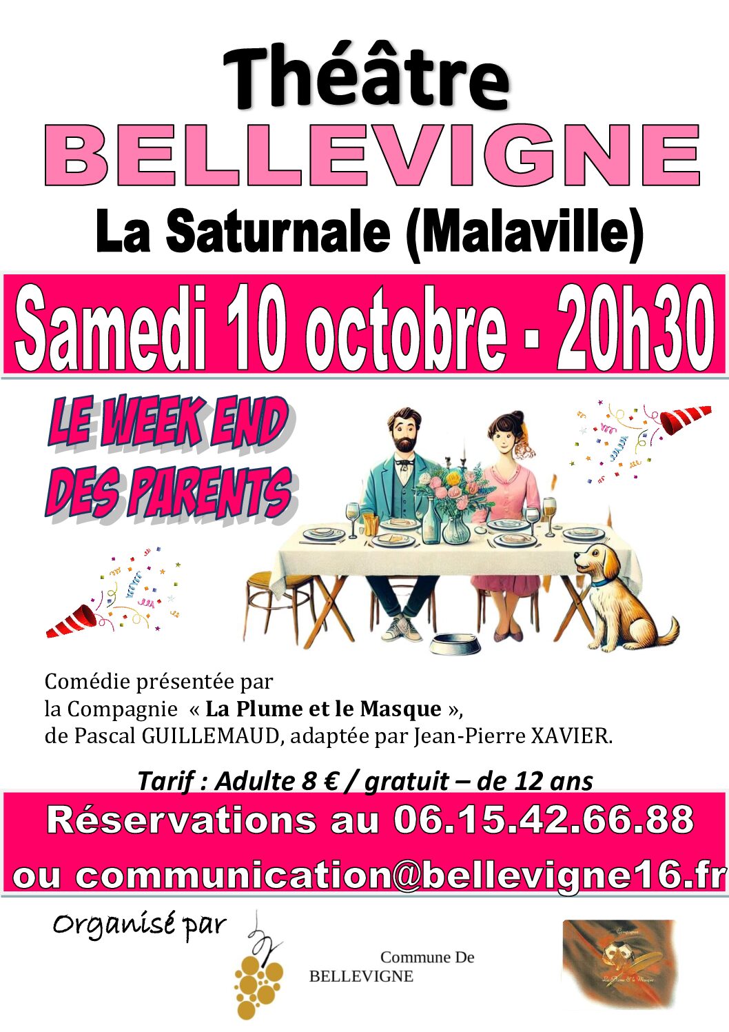 Affiche représentation MALAVILLE2026-10-10 Malaville